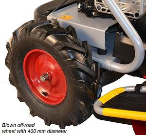Panter FD2 Loncin järelkäidav traktor (224cc) (2 foto / 10)