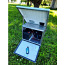 Tsingitud vargusvastane kast päikesepatareiga elektrikarjuse (foto #2)