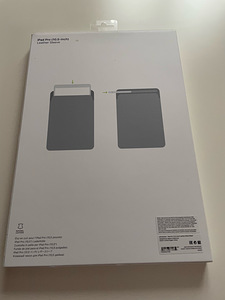 Чехол Apple iPad Pro 10.5 Leather Sleeve Black (2 фото из 5)