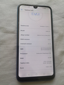 Huawei Y7 2019 Komplekt (3 foto / 5)