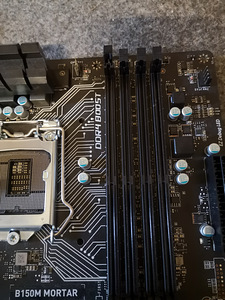 MSI B150M MORTAR LGA1151 mATX (4 foto / 5)