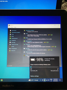 MacBook Pro Win 10 Pro, SSD, 2-3h Aku (3 foto / 10)