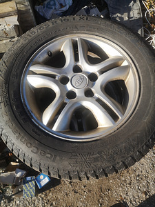 Шины 215/65R16 Studded + диски Kia Sportage (4 фото из 7)
