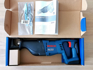 UUS AKUUNIVERSAALSAAG, BOSCH GSA 18 V-LI AKU JA LAADIJATA (3 foto / 4)