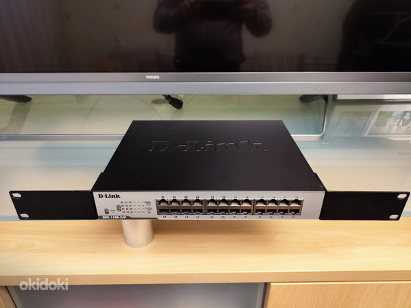 D-Link 24-Port Gigabit Smart Switch (12 X PoE max. 100W) (foto #3)