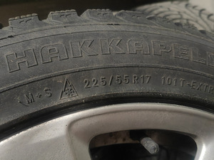 BMW veljed koos rehvidega 225/55 R17 (3 foto / 3)