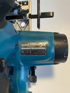 Makita ketassaag DSS610. Vähe kasutatud (6 foto / 6)
