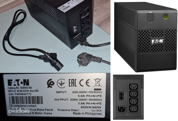 Müün UPS (UPS) 480W (850VA)