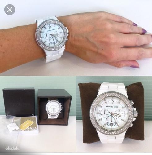 Michael Kors White Ceramic Chronograph часы MK 5391 (фото #1)