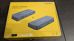DeLock KVM 2x DP 1.4, USB 3.0 (6 foto / 6)