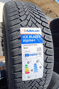 215/65/15 Sailun Ice Blazer Alpine+ 96h lamellrehvid (1 foto / 1)