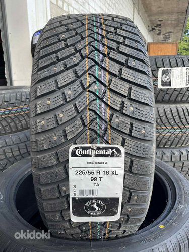 225/55/16 continental icecontact3 99t xl шины для зимы