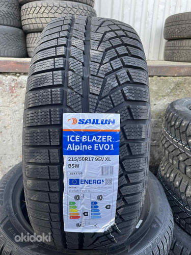 215/50/17 sailun iceblazer alpine evo1 95v ламельные шины