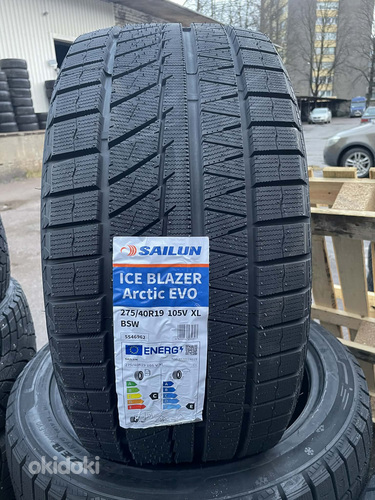 275/40/19 sailun iceblazer arctic evo 105v xl шипованные шины