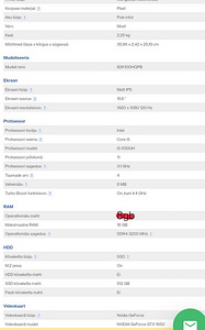Lenovo IdeaPad 3 Gaming sülearvuti/ Intel i5-11300H/ Nvidia (8 foto / 9)