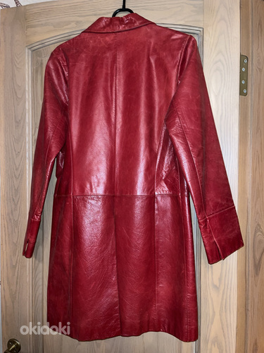 Кожаный пиджак, размер S (фото #3)