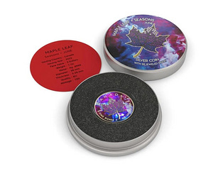 Hõbe Münt Canada Maple Leaf Seasons June 1 Oz Silver 2022 (6 foto / 6)