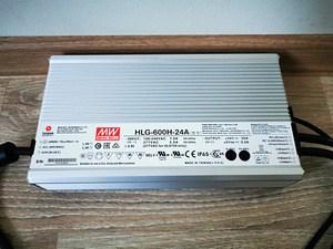Новый блок питания MEAN WELL 24V 25A HLG-600H-24A (2 фото из 4)
