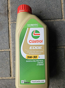 Uus mootoriõli CASTROL Edge 5W30 LL 12L (2 foto / 5)