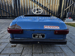 Moskvich laste plekist pedaalauto 1993.a. (6 foto / 10)