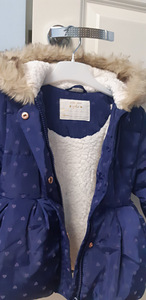 Tüdruku talvejope Mothercare, suurus 86-92 (2 foto / 2)