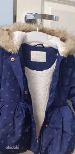 Зимняя куртка для девочек Mothercare, размер 86-92 (фото #2)
