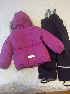 LENNE talvekomplekt tüdrukule, suurus 110 (2 foto / 2)