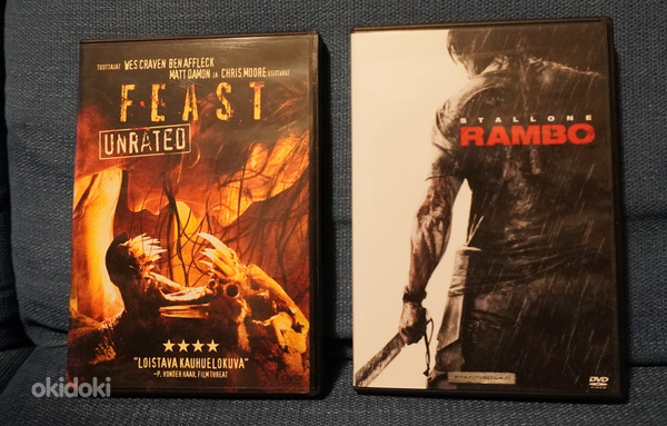 DVD FEAST+RAMBO 4