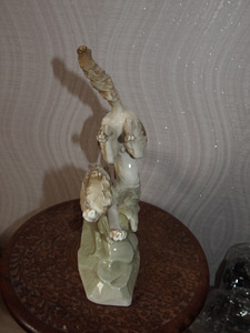 Antiikne portselanist figuur Hutschenreuther greyhoundid (4 foto / 8)