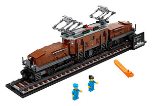 Lego 10277 Crocodile Locomotive Лего Локомотив Крокодил (3 фото из 10)