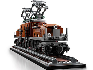 Lego 10277 Crocodile Locomotive Лего Локомотив Крокодил (5 фото из 10)