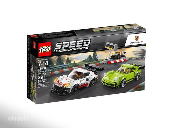 Lego Speed Champions 75888 Porsche 911 Лего Порше (фото #3)