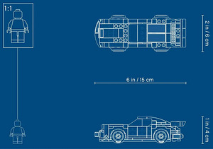 Lego Speed Champions 75888 Porsche 911 Lego Porsche (8 foto / 8)