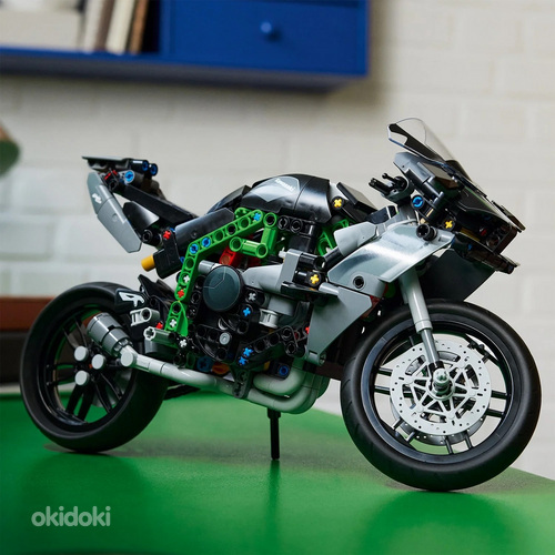 Lego Technic 42170 Kawasaki Ninja mootorratas Lego mootorrat (foto #10)