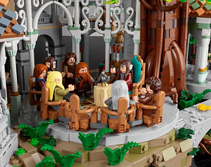 Lego 10316 Lord of the Rings: Rivendell Лего Властелин Колец (7 foto / 10)