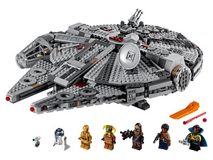 Lego Star Wars 75257 Millennium Falcon Lego Tähtede Sõda (5 foto / 10)