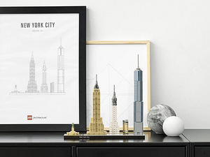 Lego Architecture 21028 New York City Lego Arhitektuur (10 foto / 10)