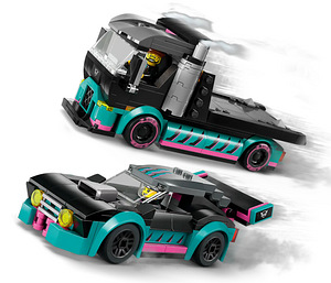 Lego City 60406 võidusõiduauto ja autokandur veoauto (7 foto / 10)