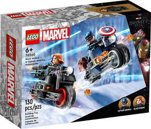 Lego 76260 Black Widow Captain America Motorcycle Lego (3 foto / 9)