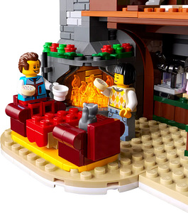 Lego 10325 Alpine Lodge Lego Alpi majake (5 foto / 10)