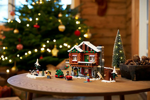 Lego 10325 Alpine Lodge Lego Alpi majake (9 foto / 10)