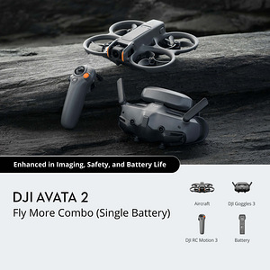 DJI avata 2 fly more combo, three battary and single battary (1 foto / 1)