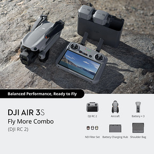 Dji air 3S fly more combo RC2 (1 foto / 1)