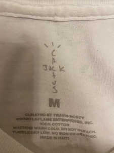 Travis scott X McDonalds Sesame tee white (3 foto / 3)