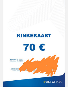 Kinkekaart euronics (1 foto / 1)