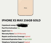 iPhone XS max 256