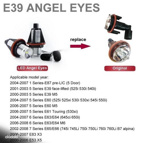 BMW led marker angel eyes x5(e53),e39,e60,e61,e65,e87 (foto #5)