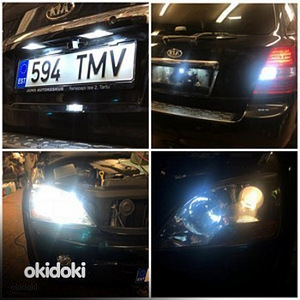 LED KOMPLEKTID: AUDI,BMW,MB ,KIA,HONDA. H7,H11,H1,HB3,HB4 (6 foto / 10)