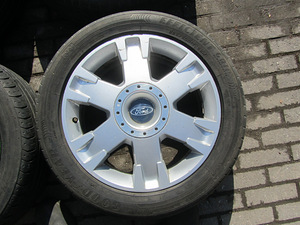 Оригинальные диски Ford Galaxy R17 5x112, шины 6 мм (3 фото из 9)
