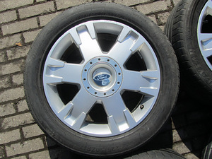 Оригинальные диски Ford Galaxy R17 5x112, шины 6 мм (5 фото из 9)